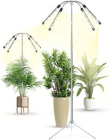 Full Spectrum Grow Light – Thoughtful Mother's Day Gift for Moms Who Love Houseplants, Timer Included