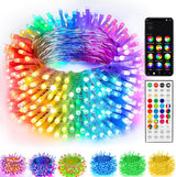 TW SHINE Weatherproof RGB String Lights – Deck and Camping Setup with 16M Color Modes