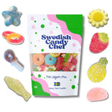 Swedish Candy Chef Lagom Mix - Lunchbox Surprise Candy for Children, Assorted Swedish Gummies and Foamies 5oz