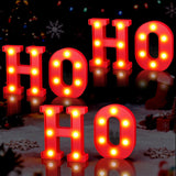 Fleurdeco JOY Light Up Letters – Cordless Festive Ambiance for Terrace and Bar Setup