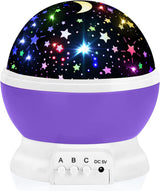 Gift for 3-8 Year Old Boys & Girls – Color Changing Star Night Light Lamp for Birthday & Christmas Present