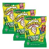 WARHEADS Workplace Sour Candy Sharable Pack - Coworker Desk Snack and Break Room Treat - 3 Pack