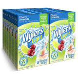 Wyler's Light Singles To Go Powder Packets – Focus Friendly Workday Hydration, 5 Calorie Lemonade Mix for Daily Desk Routine