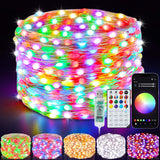 Surplife Flexible Silver Wire Fairy Lights 33Ft with Remote – Simple, Intentional Lighting for Neutral and Japandi Interiors