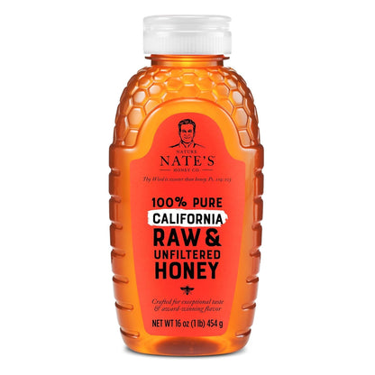 100% pure california-sourced honey from local beekeepers