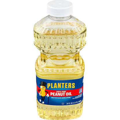 100% pure peanut oil with no additives or blends