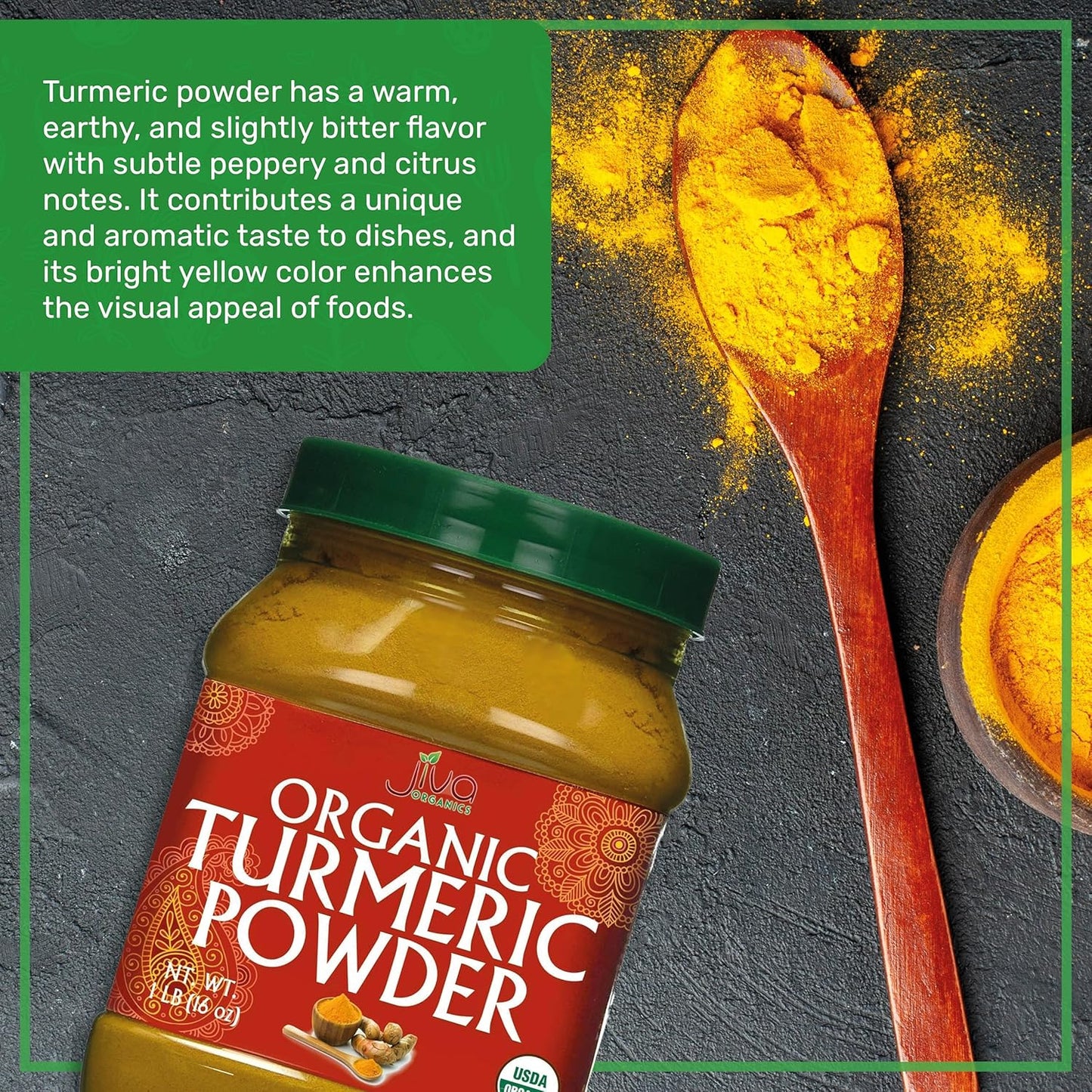 100% raw turmeric powder (curcuma longa) imported from india
