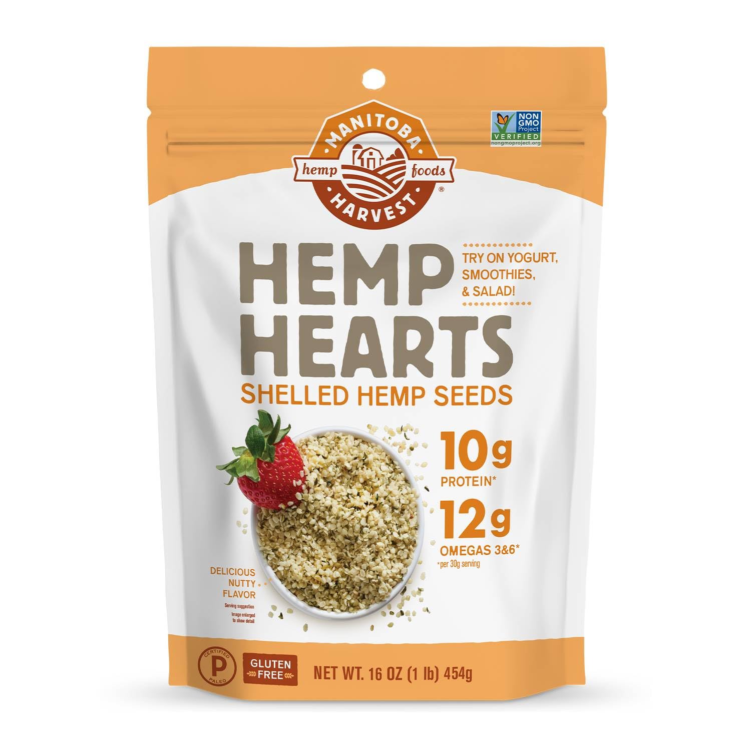 10g plant-based protein per serving