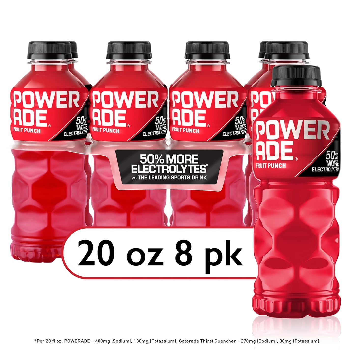 11-variant line including fruit punch, orange, grape, mixed berry, mountain berry blast, lemon lime, and matching zero-sugar versions