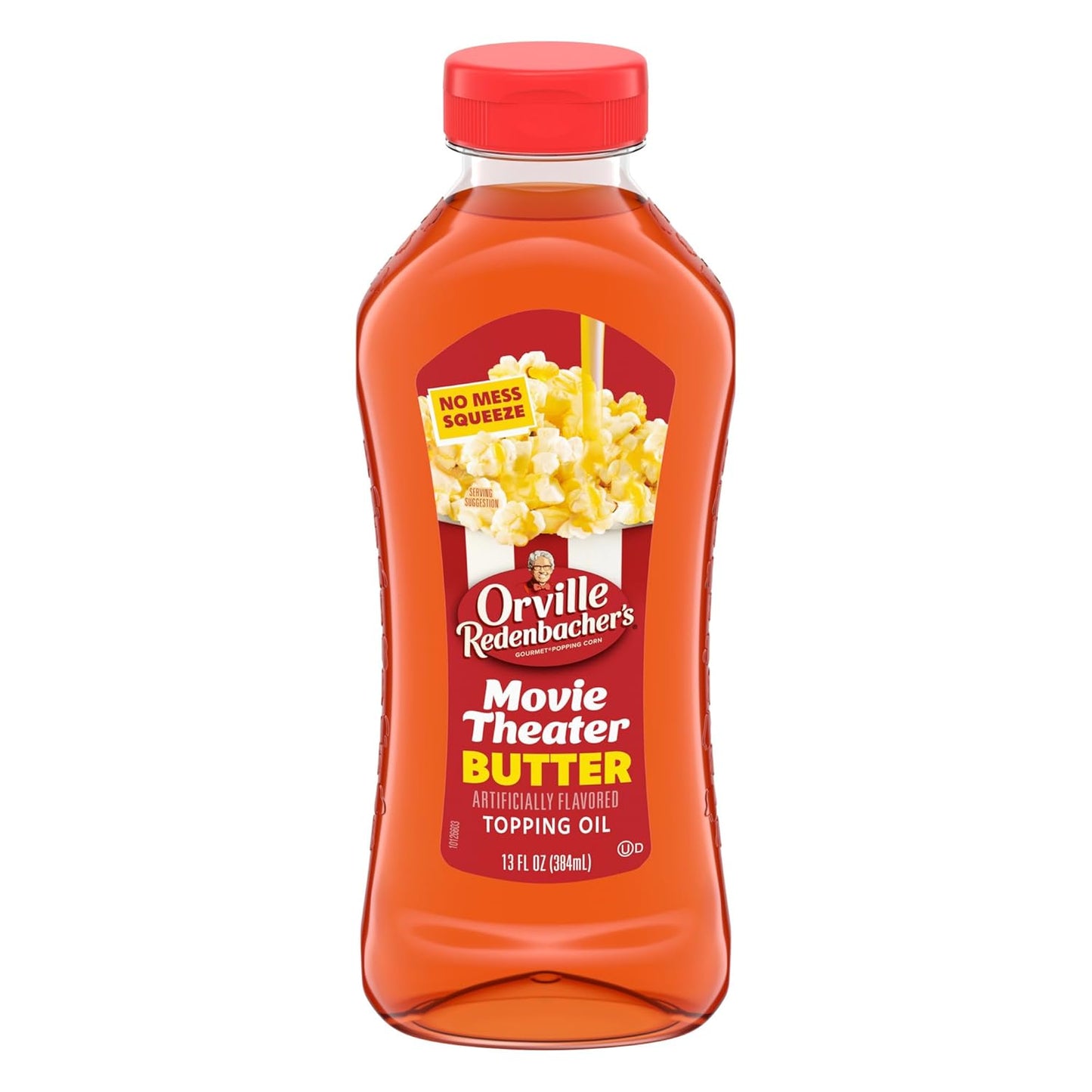 13 fl oz squeeze bottle with no-mess dispensing nozzle