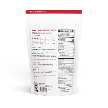 16 oz box yielding 22 four-inch pancakes or equivalent waffles
