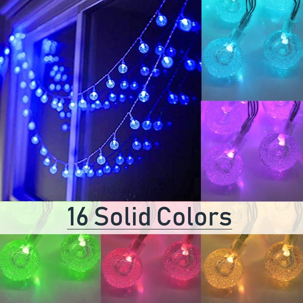 16 single colors plus 8 dynamic color-changing modes