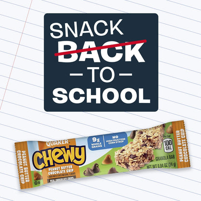18 individually wrapped bars for grab-and-go convenience
