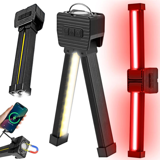180° rotatable adjustable head for precise light direction
