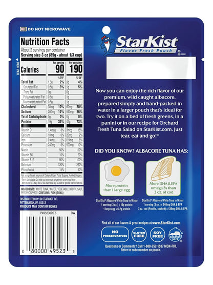 19g of protein and only 90 calories per serving