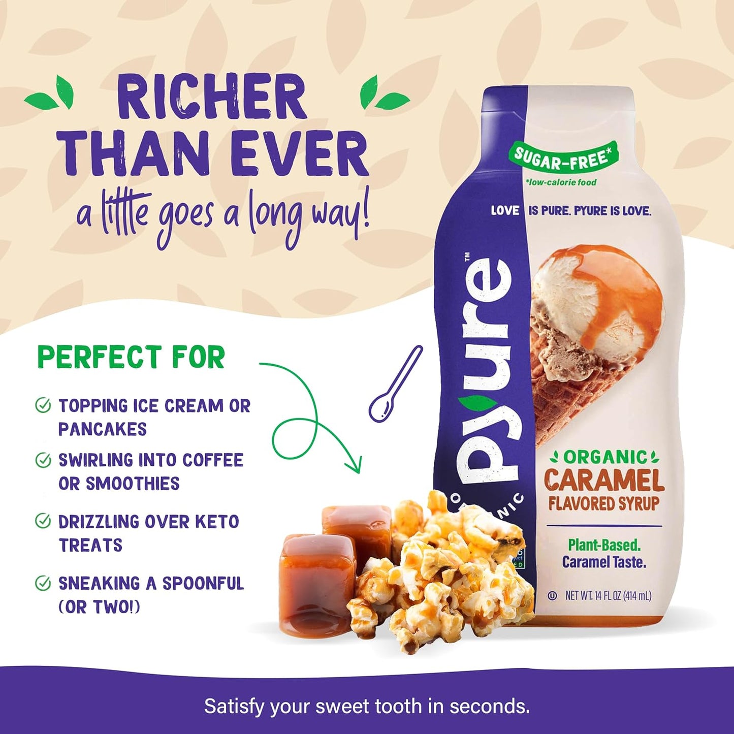 1g net carb per serving for keto and low-carb compliance