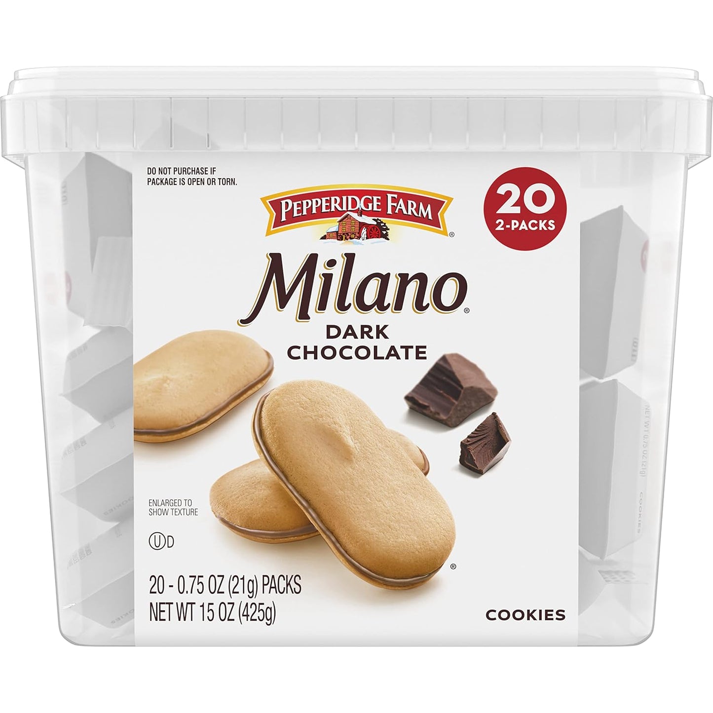 20 individually wrapped 0.75-ounce single-serve packs