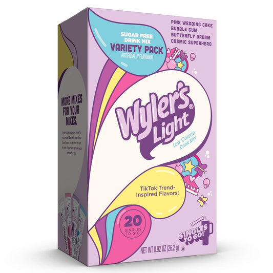 20 single-serve powder packets per box