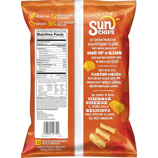21g of whole grain per 1 oz serving