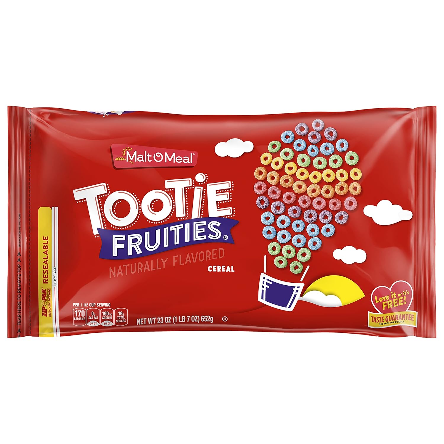 23 oz resealable family-size bag (with 30 oz and 50 oz size variants available)