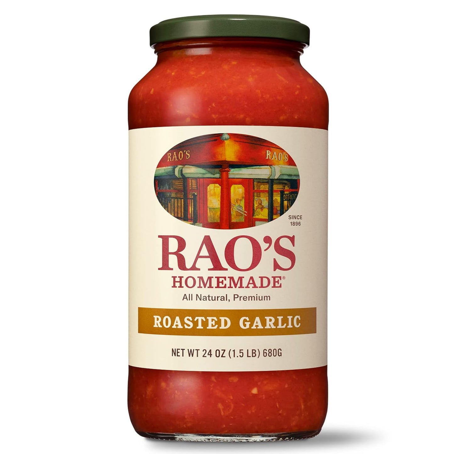 24 oz or 32 oz glass jar sizes for household or family use