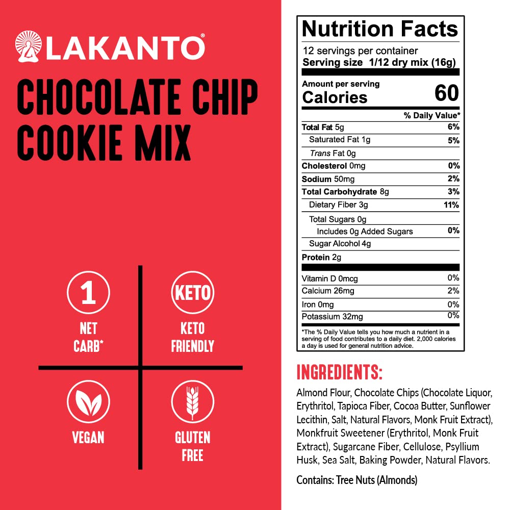 2g net carbs and 45 calories per serving