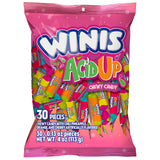 Winis Sour and Spicy Chewy Taffy Bag – Allergy-Conscious Candy Made the Old-Fashioned Way with Cane Sugar