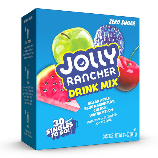30 single-serve powdered drink mix sticks per box