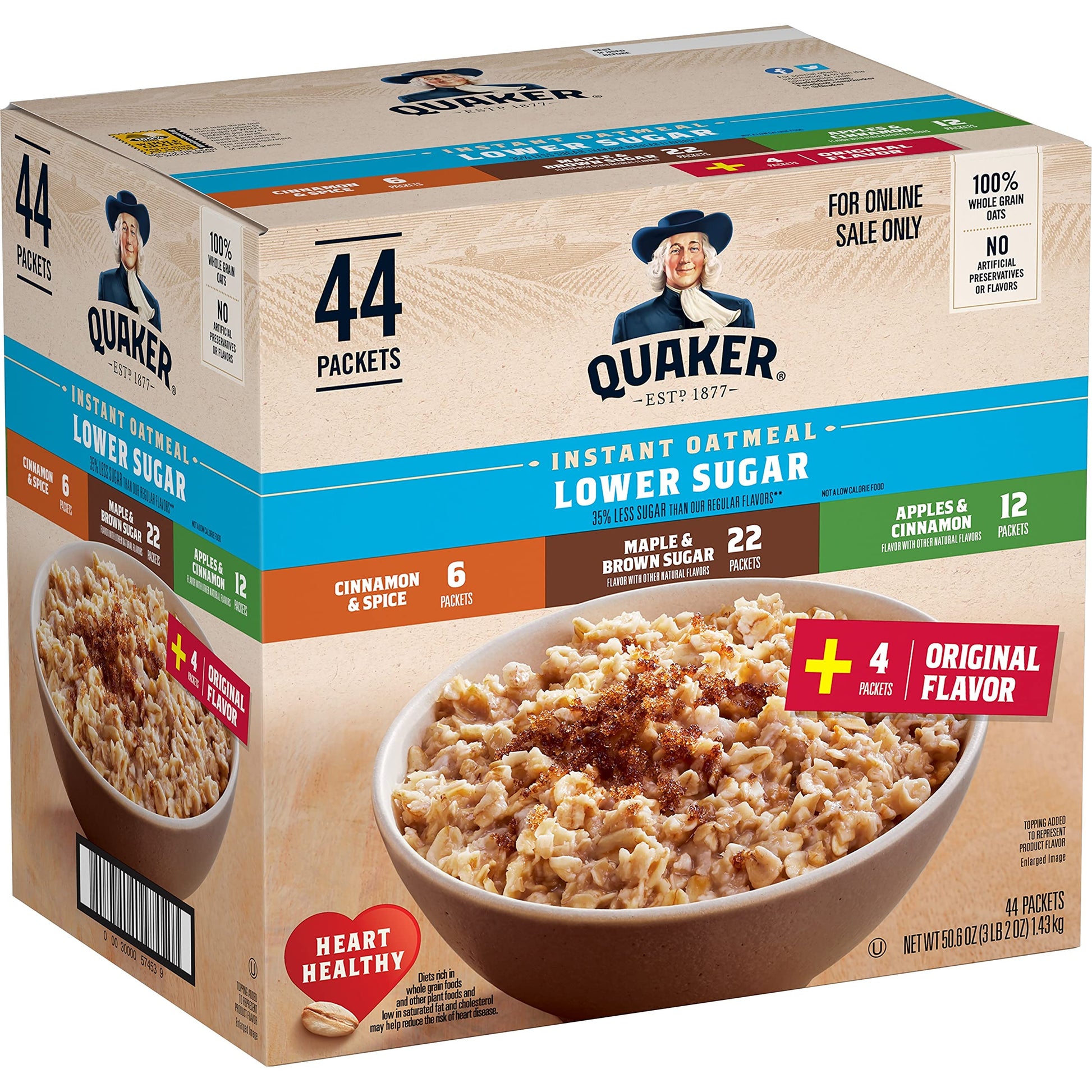 4 Flavor Variety Pack - 35% Less Sugar