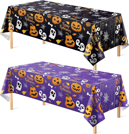 52 x 87 inch rectangular dimensions fitting 8-foot tables for 8-10 people