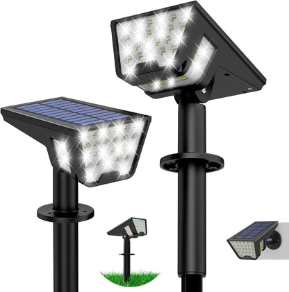 53 ultra-bright leds per light producing 800 lumens in cool white