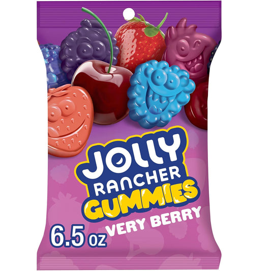 6.5-ounce bag with very berry assorted fruit flavor variety