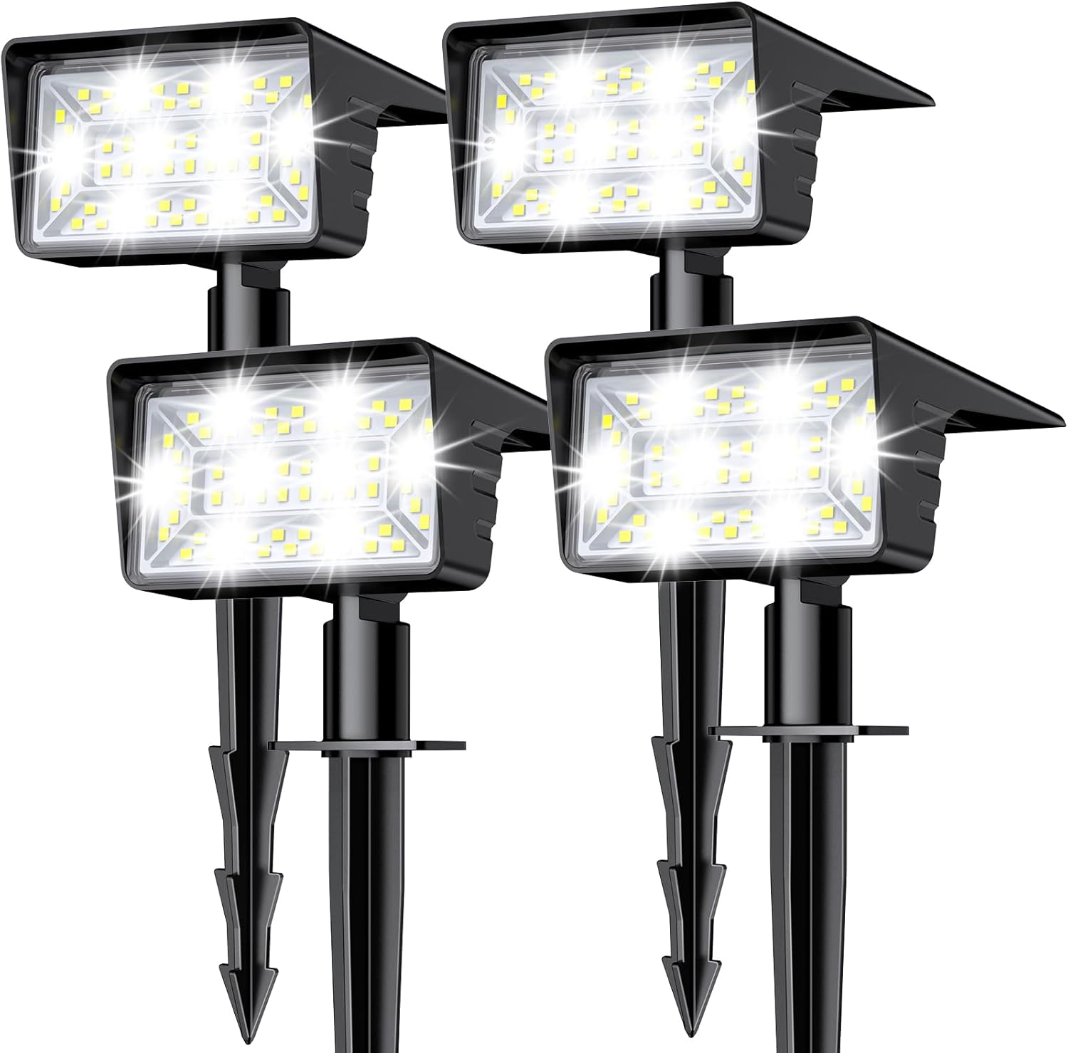 60 leds per fixture delivering up to 700 lumens of bright, focused spotlight output