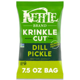 Kettle Brand Potato Chips Backyard Barbeque Kettle Chips, 7.5 Oz – Sturdy Picnic Chips for Beach Days and Hikes