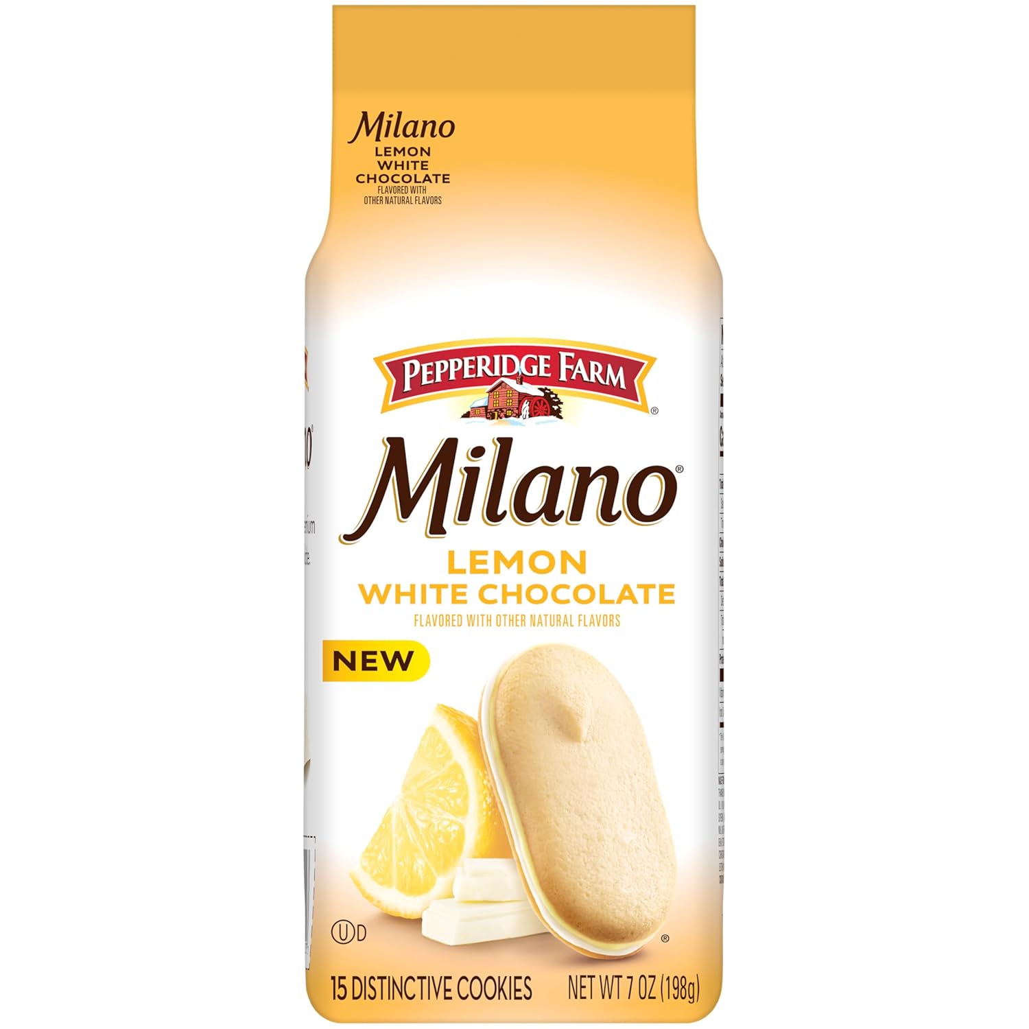 7-ounce resealable bag containing 15 individually portioned delicate cookies