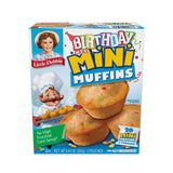 Little Debbie Birthday Cake Mini Muffins – Playdate Party Snack for Kids, 5 Pouches