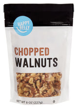Happy Belly Chopped Walnuts for Healthy Snack Gift and Homemade Baklava Ingredient, Pre Chopped