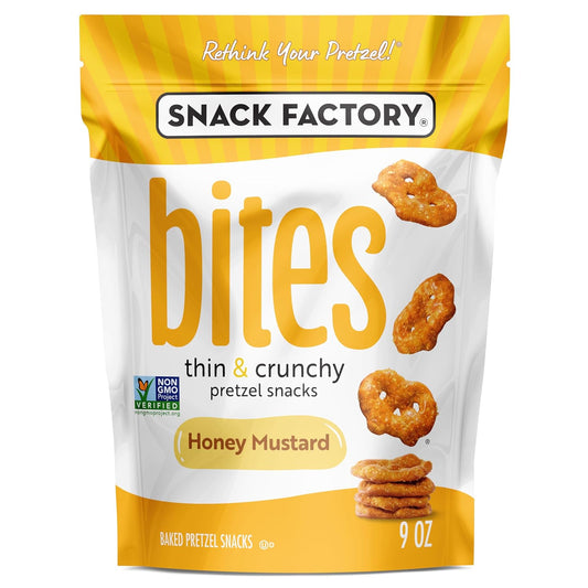 9 oz resealable-style bag sized for individual or small-group sharing