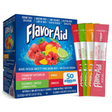 Flavor Aid Aguas Frescas Singles To Go – Road Trip Hydration Mix for Hotel Rooms and Rest Stops, 50 Single-Serve Packets