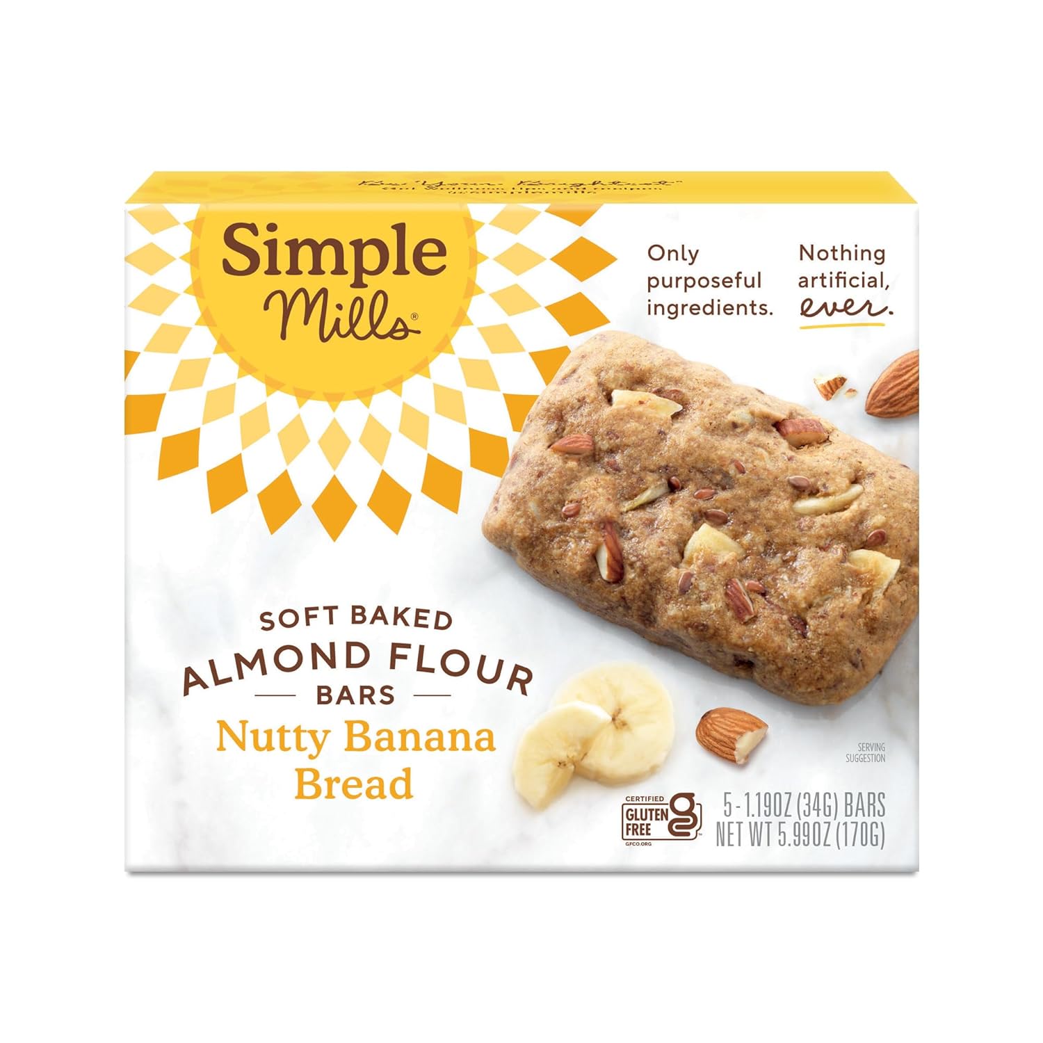 almond flour base with nutrient-dense purposeful ingredients