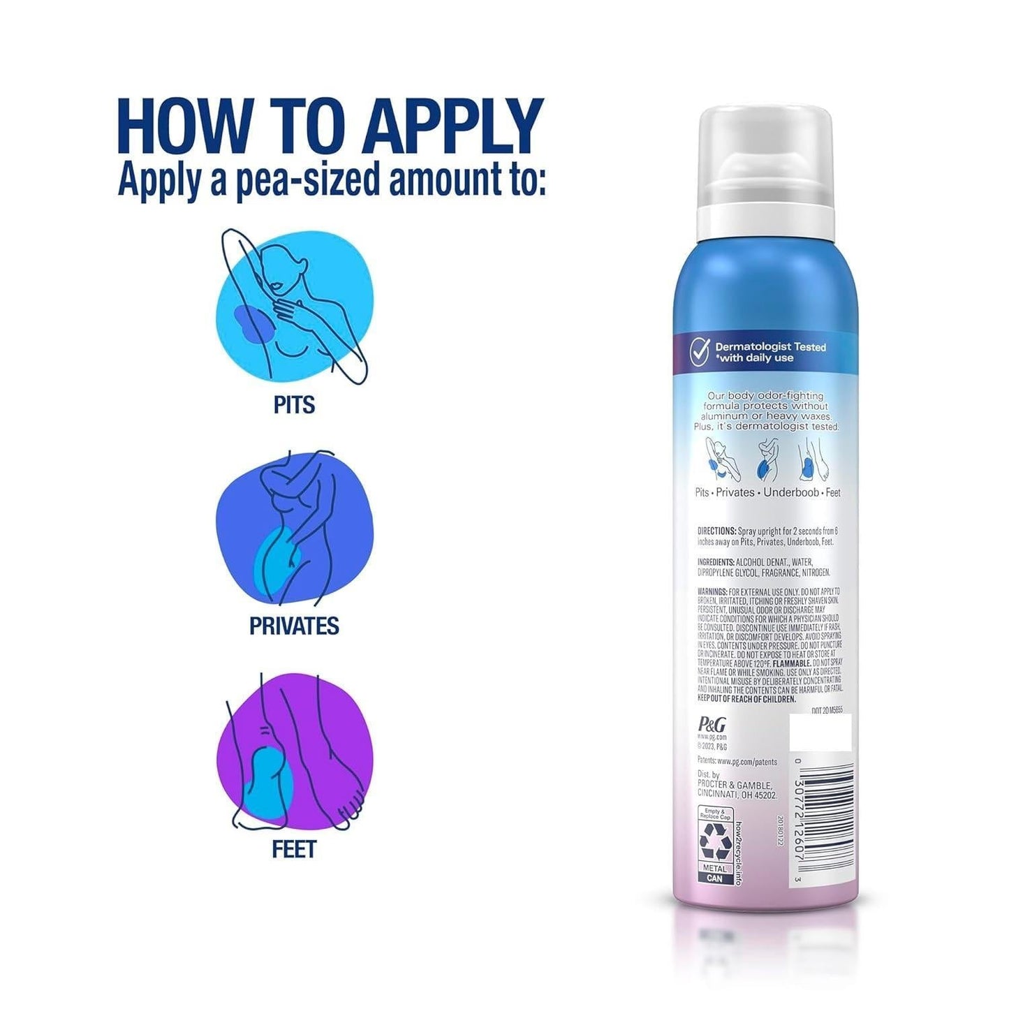 aluminum-free, paraben-free, phthalate-free, and dye-free formula