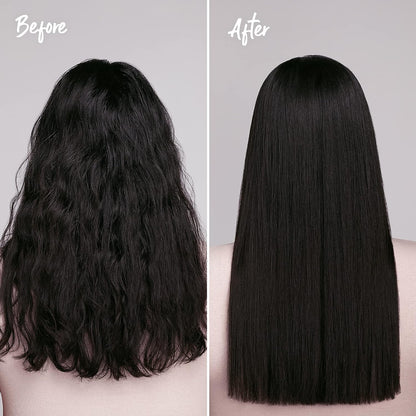 anti-frizz and deep conditioning action in one product