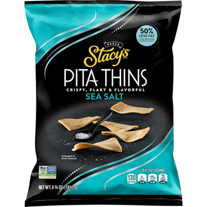 baked pita chip base made from real pita bread