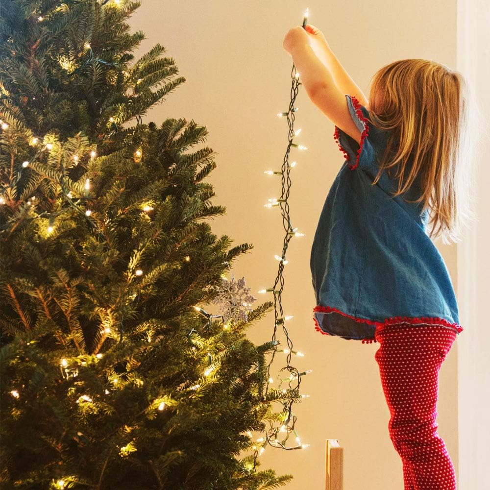 Battery Operated Kids Room Lights with 8 Fun Modes and Memory Function, Safe Playroom and Bedroom Decor Without Flame or Heat, Waterproof LED String Lights