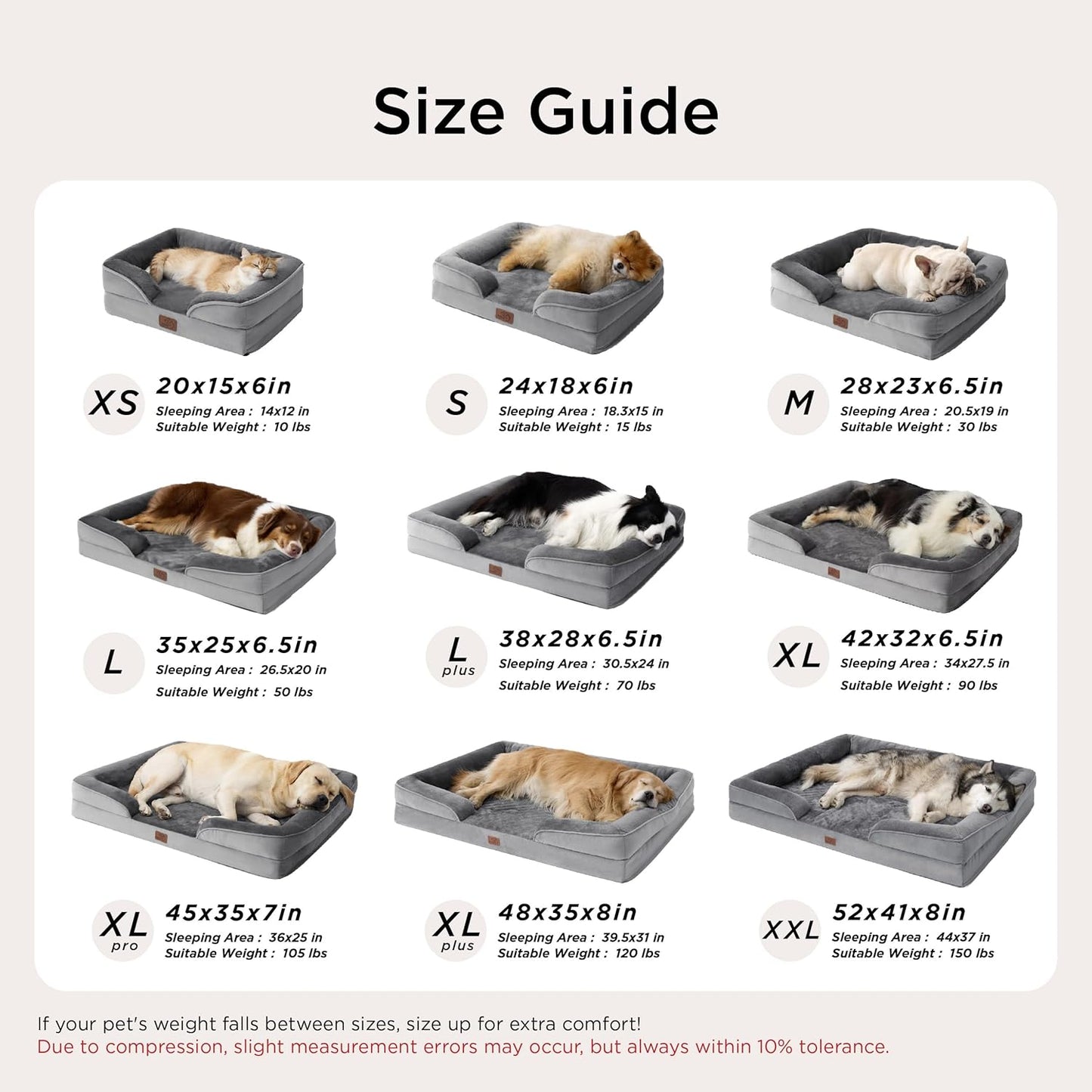 Bedsure OEKO-TEX Pet Sofa – Certified Safe Cushion for Puppies, Seniors, and Incontinent Pets