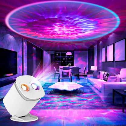 Bedtime Wellness Galaxy Projector – Soothing Star Ceiling Lamp for Sleep Routine, Yoga Corner, and Mindfulness Practice