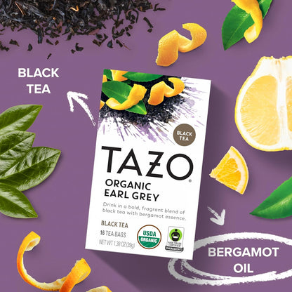 bergamot-scented earl grey flavor profile layered on bold black tea