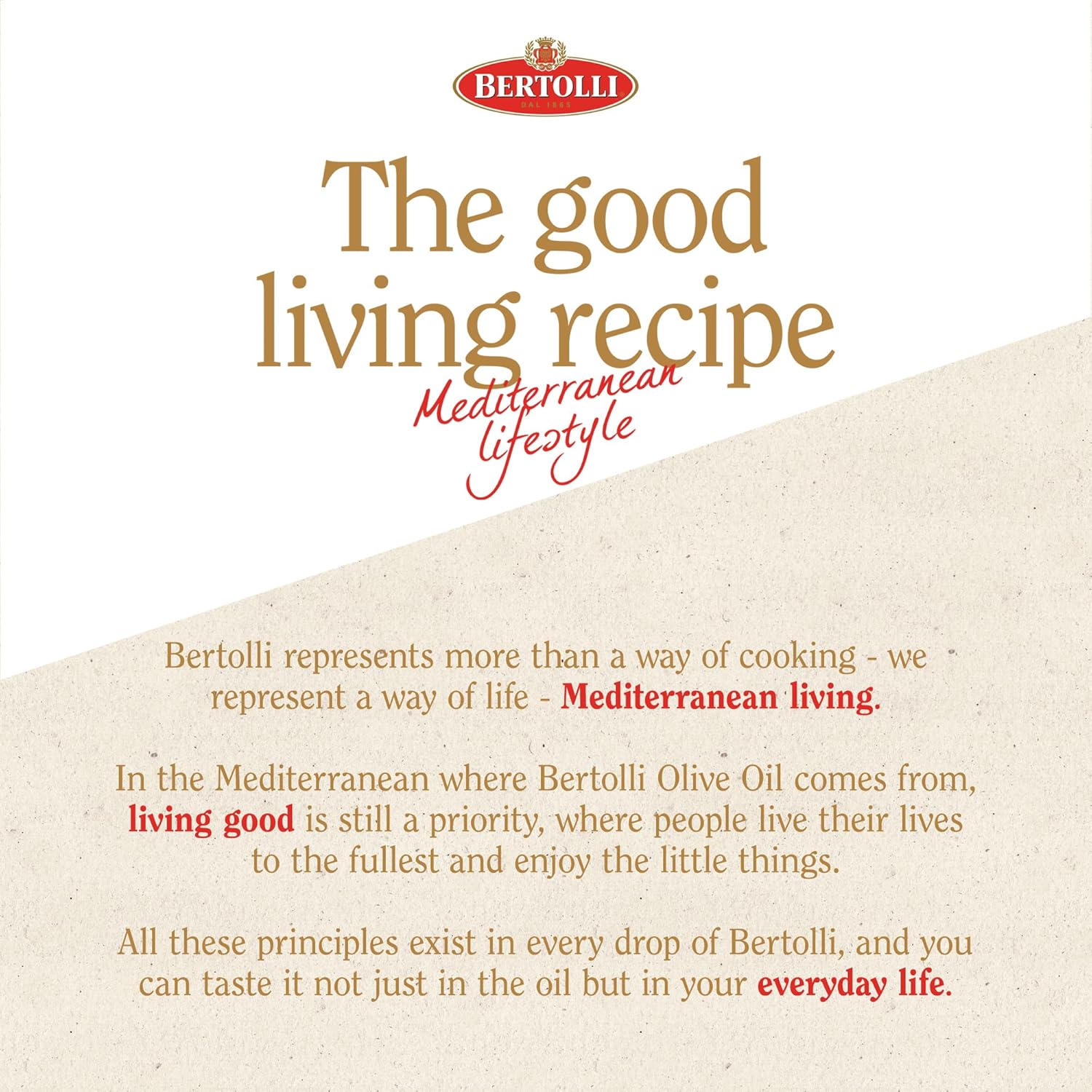 Bertolli Extra Virgin Olive Oil Rich Taste 32 fl oz – Holiday Gift Basket Essential for Foodie Friends