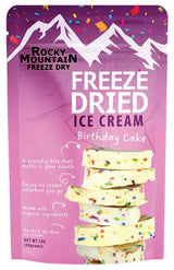Rocky Mountain Freeze Dry Freeze Dried Ice Cream Strawberry | Mess-Free Snack for Kids' Backpacks, Lunchboxes & Car Rides | 1 OZ