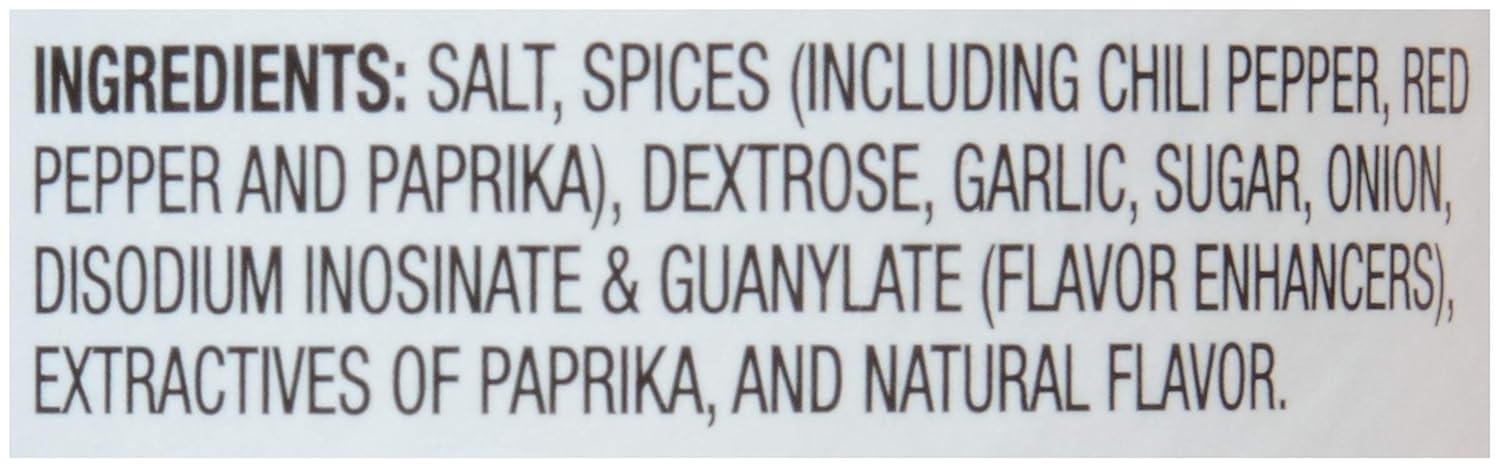 blend of new orleans-inspired spices featuring red pepper and paprika for warm heat